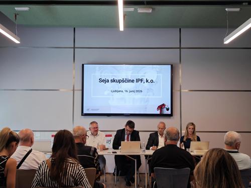 Skupščina IPF potrdila letno poročilo, finančni načrt in ključne razvojne usmeritve